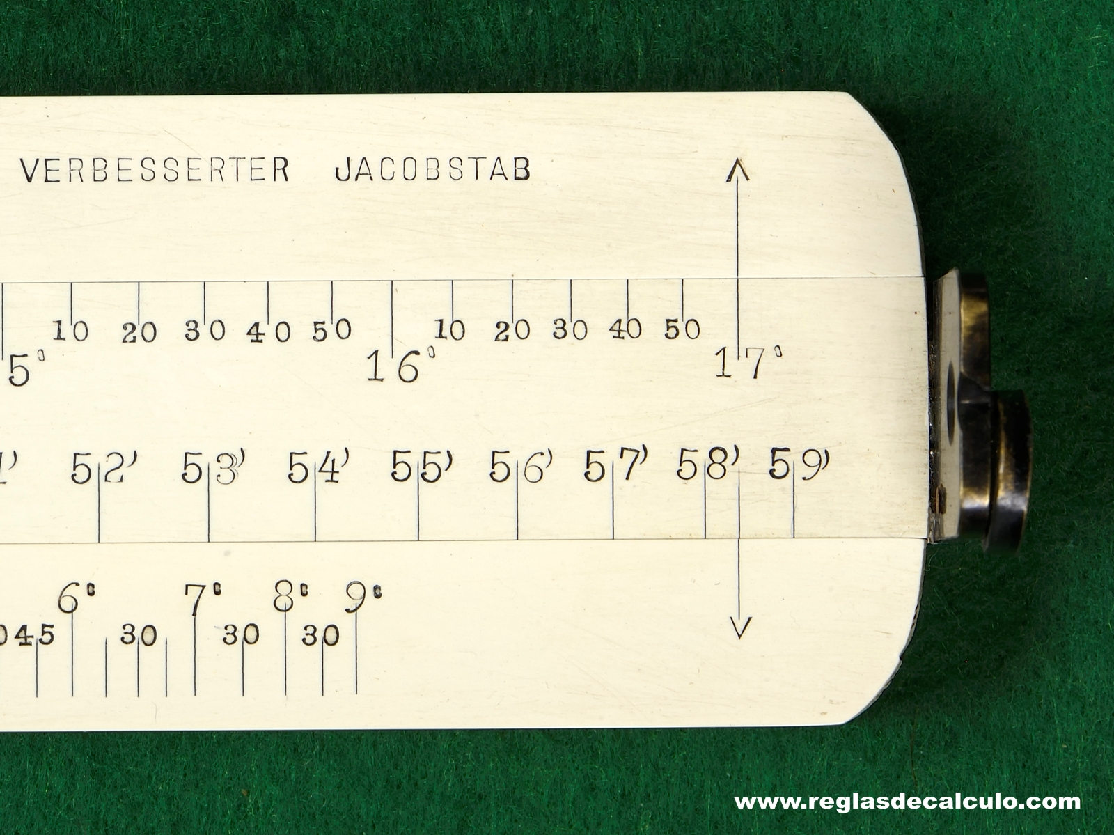 Regla de Calculo Slide rule D&P Kassner´s Jacobstab