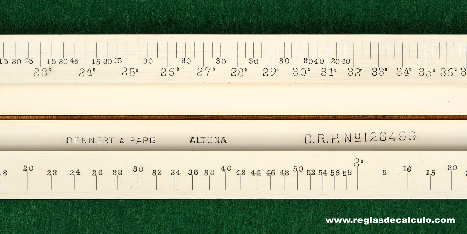 Regla de calculo D&P Kassner´s Jacobstab