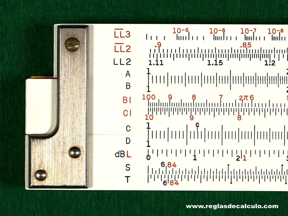 Regla de Calculo Slide rule Sun Hemmi 266