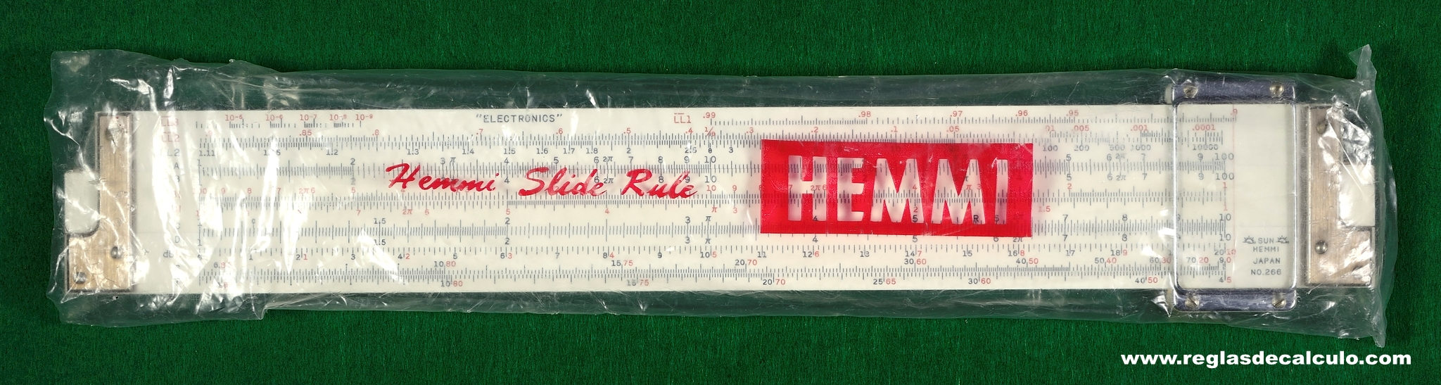 Regla de calculo Sun Hemmi 266